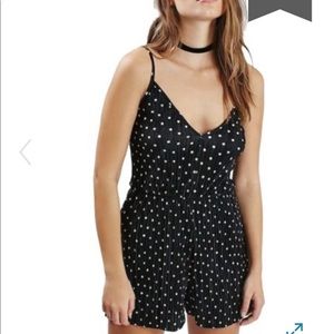 Top shop polka dot romper